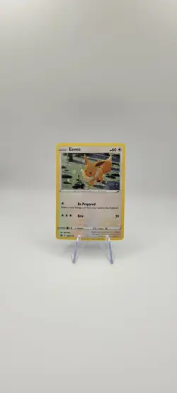 Pokemon TCG: Eevee SWSH190 Brilliant Stars 2022 Black Star Holo Promo Card NM - Image 2