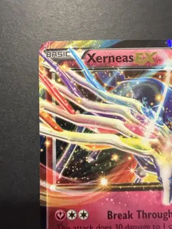 LP Xerneas EX XY07 Black Star Promo XY Holo Pokemon card English 2014 - Image 2