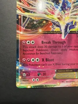 LP Xerneas EX XY07 Black Star Promo XY Holo Pokemon card English 2014 - Image 3