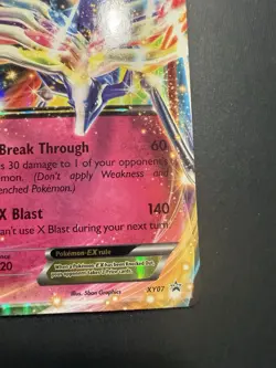 LP Xerneas EX XY07 Black Star Promo XY Holo Pokemon card English 2014 - Image 4