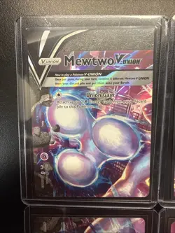 Mewtwo V-UNION [Set of 4] SWSH: Sword & Shield Promo Cards Holo Pokemon - Image 5