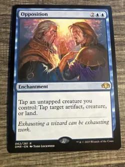 1x Opposition- Dominaria Remastered- NM- Mtg Magic The Gathering Card - Image 1