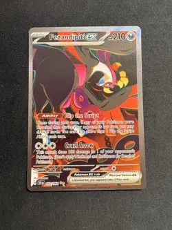 Fezandipiti ex 092/064 SIR Pokemon Card S&V Shrouded Fable Holo Rare - Image 1