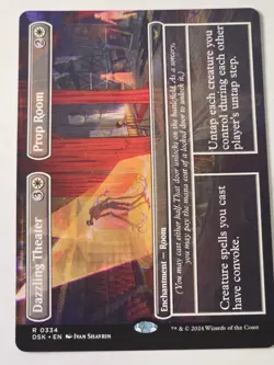 MTG - Dazzling Theater | Prop Room Borderless - Duskmourn: House of Horror - Image 1
