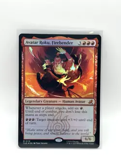 Avatar Roku, Firebender Foil Avatar The Last Airbender Magic The Gathering - Image 1