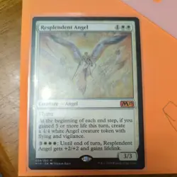 MTG Resplendent Angel - Core Set 2019 #034 - Image 1