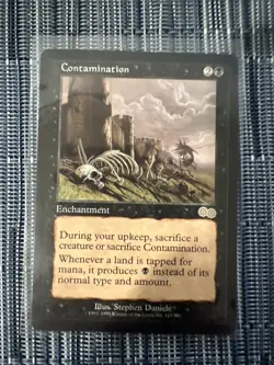 Contamination - Urza's Saga - NM - MTG - Image 1
