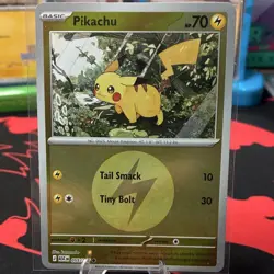 Pokemon Pikachu 055/217 Basic Stage Mouse 70 HP 10/30 Attack English Card - Image 1