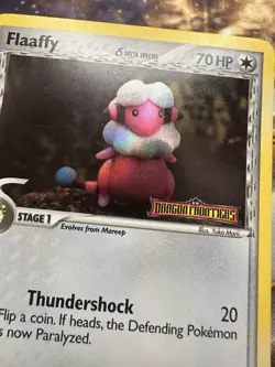 Pokemon Card - Flaaffy Dragon Frontiers Stamped 30/101 Uncommon Reverse Holo LP+ - Image 4