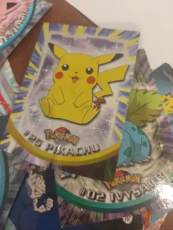 Pokemon Topps cards lot Of 10 Black/blue Logo 1999 - Image 3