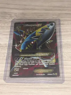 Pokemon M Sharpedo EX XY200A Mega Full Art Promo Alternate Art Holo Card - Image 1
