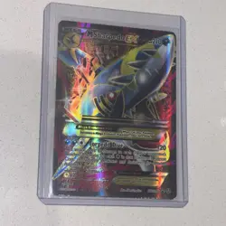 Pokemon M Sharpedo EX XY200A Mega Full Art Promo Alternate Art Holo Card - Image 5