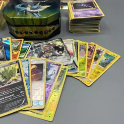 Pokemon 2002-2021 Card Lot With Collectors Tin - 240 Cards + 4 Jumbo - Image 3