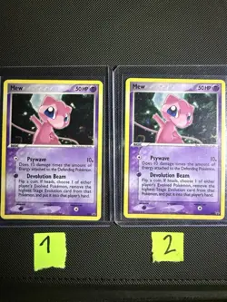 Pokemon 2006 #40 Mew Holo Black Star Promo Nintendo TCG LP - Image 1