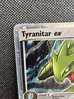 Tyranitar ex 17/17 Pop Series 1 2004 Holo Rare MP-HP Pokemon Vintage Holo - Image 3
