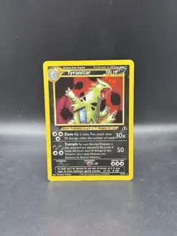 Tyranitar Holo 12/75 Neo Discovery Unlimited Holo Pokemon TCG - Image 1