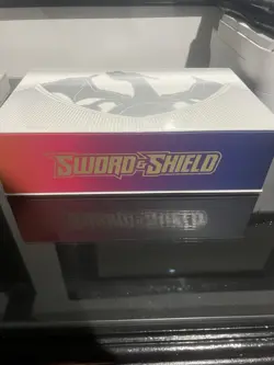 Pokemon TCG Sword and Shield Ultra Premium Charizard UPC Empty Box Plus Items - Image 3
