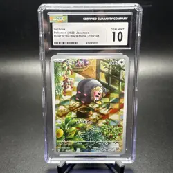 Pokemon 2023 Japanese Lechonk SV3 120/108 GEM MINT CGC 10 - Image 1