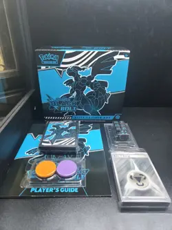 Pokemon Black Bolt/White Flare PRE/JT ETB With Accessories - No Packs -No Promo - Image 3