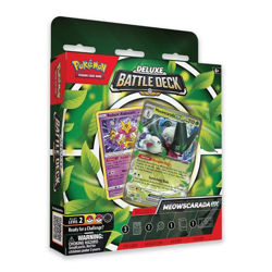 POKEMON DELUXE BATTLE DECK MEOWSCARADA EX - Image 1