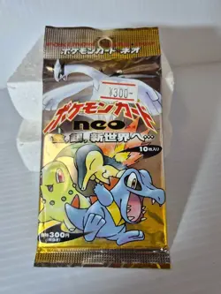 Pokemon NEW Sealed 1999 Vintage Japanese Neo Genesis Booster Pack ! - Image 1
