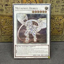 Yugioh Metaphys Horus SECE-EN049 Ultimate Rare 1st Edition NM - Image 1