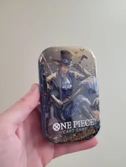 One Piece Tin Pack Set Vol. 2 Sabo - In Hand Bandai TCG Volume Two - Image 1