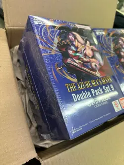 One Piece [OP-14 EB-04] The Azure Sea's Seven DoublePack Set 9 Display Englishx2 - Image 5