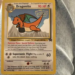 Pokemon Dragonite Movie Promo 05/53 Wotc Promo Card 1999 The Pokemon Company - Image 1
