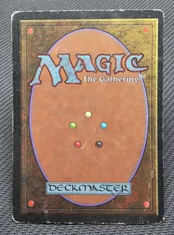 MTG Scrubland- DAMAGED -3rd Edition Magic the Gathering Card # 286 - Image 2