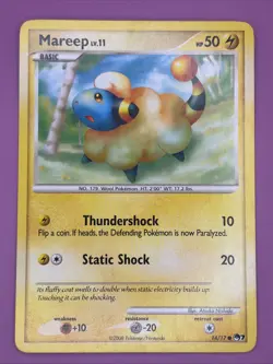 Mareep 014/017 POP Series 7 Regular Finish Mid-Era Pokemon Card - Image 1