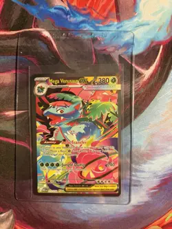 Pokemon TCG Mega Venusaur EX Special Illustration Rare Card 177/132 Near Mint NM - Image 1