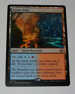 1x Steam Vents Rare Lorwyn Eclipsed - Image 1