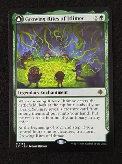 MTG Growing Rites of Itlimoc / Itlimoc Cradle Of The Sun- LCI 188 NM/Nvr Played - Image 1