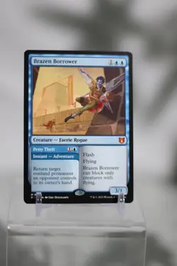 MTG Magic the Gathering Brazen Borrower (85/208) Wilds of Eldraine Commander LP - Image 1