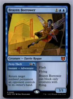 Brazen Borrower #85 Commander: Wilds of Eldraine Near Mint or Better W/Tracking - Image 1
