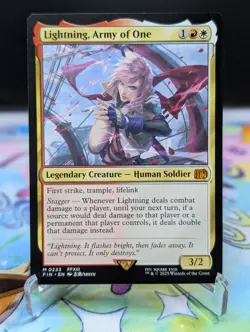 MTG Final Fantasy- Lightning, Army of One 233 Regular - Image 1
