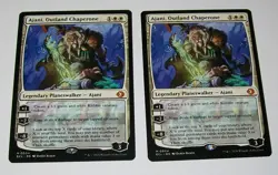 2x Ajani, Outland Chaperone Mythic Lorwyn Eclipsed - Image 1
