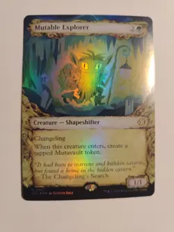 Foil Mutable Explorer (Showcase) Lorwyn Eclipsed NM MTG 0327 Magic - Image 1
