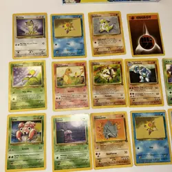 Small Lot Of Vintage Pokemon Cards Early 2000s , Unopened Sticker Pack - Image 2