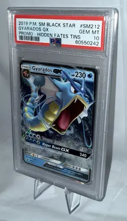 2019 Pokemon SM Black Star Promo #SM212 Gyarados GX - PSA 10 GEM MINT - Image 3