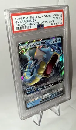 2019 Pokemon SM Black Star Promo #SM212 Gyarados GX - PSA 10 GEM MINT - Image 4