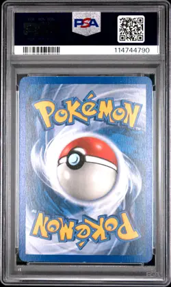 2005 POKEMON EX UNSEEN FORCES #106 MEGANIUM EX-HOLO PSA 5 - Image 2