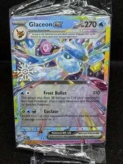 Pokemon Glaceon ex 026/131 Prismatic Evolutions Double Rare Tera Holo EX English - Image 1