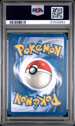 2001 Celebi 03/64 Neo Revelation Holo Double Holo Error PSA 5 Swirl #3 Pokemon - Image 2
