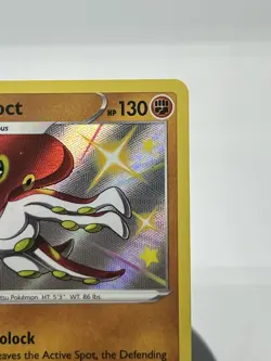 Pokemon TCG Grapploct SV073/SV122 Shining Fates Shiny Vault Shiny Holo Rare NM - Image 3