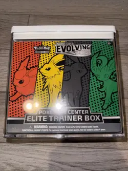 Pokemon TCG Evolving Skies POKEMON CENTER Elite Trainer Box (ETB) Sealed w/ Case - Image 1