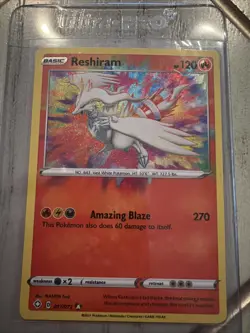 Reshiram Amazing Rare 017/072 Pokemon Shining Fates - Image 2