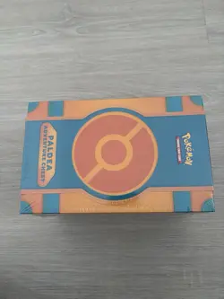 (Shrink wrap damaged) Pokemon TCG: Paldea Adventure Chest- New Factory Sealed - Image 1