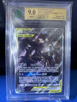 POKEMON 2020 UMBREON & DARKRAI GX SM BLACK STAR PROMO #SM241 MNT9 - Image 3